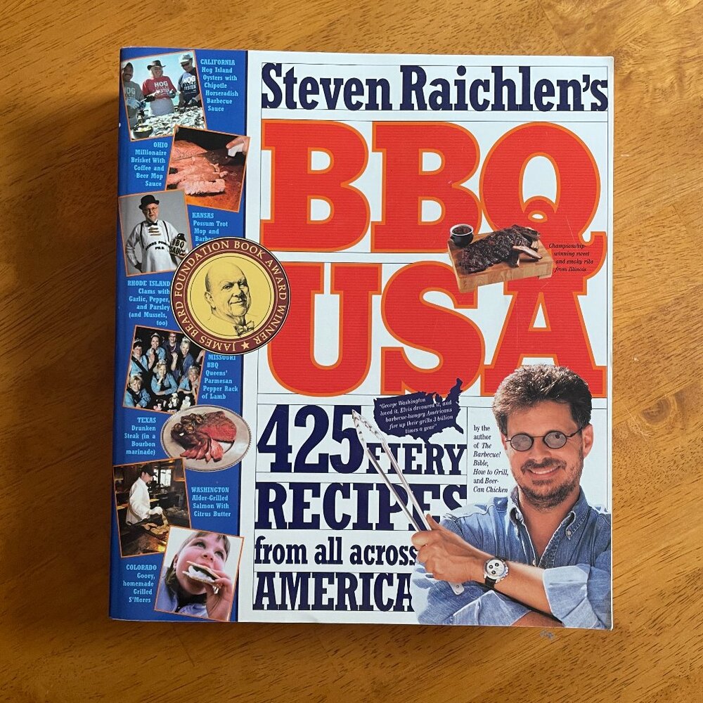 BBQ USA: 425 Fiery Recipes from All Across America by Steven Raichlen